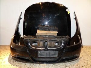 BMW series 3 E90/E91 2005-2008 μετόπης-μούρη εμπρός (ΟΧΙ ΚΑΠΟ και Φανάρι Δεξί) – κομπλέ μαύρο