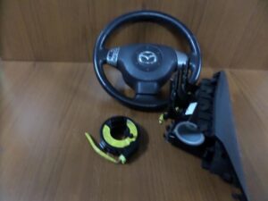Airbag Αριστερό (Οδηγού) (όχι τιμόνι / όχι ροζέτα) Καπάκι με Airbag Δεξί (Συνοδηγού) Mazda 2 2003-2007