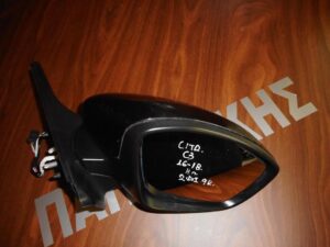 Καθρέπτης Δεξιός Citroen C3 2016-2024 Ηλεκτρικός 2 Φις 9 Καλώδια Μαύρος ,