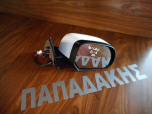 Nissan Micra K13 2010-2017 ηλεκτρικός καθρέπτης δεξιός άσπρος χωρίς κρύσταλλο