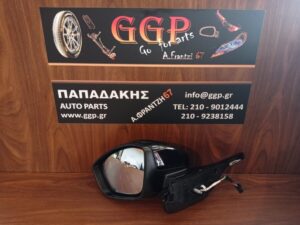 Καθρέπτης Αριστερός Citroen C3 2016- Ηλεκτρικός 6 Καλώδια Μαύρος / c2
