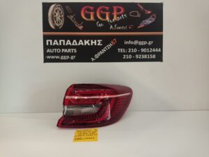 Φανάρι Πίσω Δεξί Renaul Clio 2019-2023-2026 LED (MIDDLE VERSION) (Led σε σχήμα C) (265504885R) – Χ1Ο1/Κc1