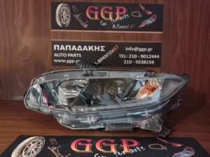 Φανάρι Εμπρός Αριστερό ΜΑΥΡΟ Honda Civic 2016-2022 5πορτο (5θυρο) / sdn / Καιν / 33150-TGG-A010-M1-33150TGGA010m1 / ΕC2