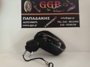 Καθρέπτης Αριστερός Nissan Qashqai 2021-2024 / 2024- Ηλεκτρικός Ηλεκτρική Ανάκληση 8 Καλώδια Μαύρος / Χc2 (2021-2022-2023-2024-2025-2026-2027)