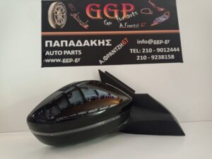 Καθρέπτης Δεξιός Peugeot 2008 2019-2023 / 2023- Ηλεκτρικός Ηλεκτρική Ανάκληση Φως Ασφαλείας Blis 2 Φίσες 14 Καλώδια (10+4) Μαύρος Χc2Οc1 ( 2019-2020-2021-2022-2023-2024-2025-2026-2027)