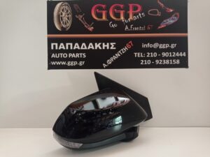 Καθρέπτης Δεξιός Toyota Yaris 2020- / Mazda 2 2022- Ηλεκτρικός Ηλεκτρική Ανάκληση 8 Καλώδια Μαύρος (2020-2021-2022-2023-2024-2025-2026) / Χc1