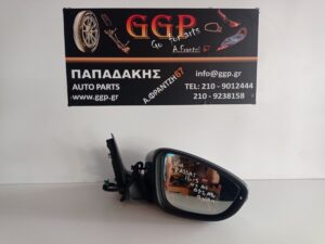 Καθρέπτης Δεξιός Ηλεκτρικός Ηλεκτρική Ανάκληση Φως Ασφαλείας 9 Καλώδια Ασημί/γκρι Volkswagen (vw) Passat 2011-2015