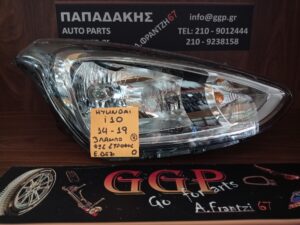 Φανάρι Εμπρός Δεξί 3ΛΑΜΠΟ Φως Στροφής Hyundai	i10 2014-2019 / Ο