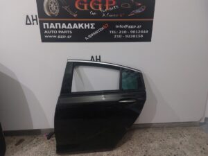 Πόρτα Πίσω Αριστερή Μαύρη Opel Insignia Grand Sport 2017- 5πορτο (5θυρο)