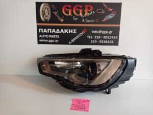 Φανάρι Εμπρός Αριστερό BiXenon Φιμέ Φως Ημέρας Led Χωρίς Πλακέτες (2) Ψήκτρα (1) Κωδικός: 8V0941005C / Audi A3 2013-2017 / Ο