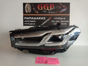 Φανάρι Εμπρός Αριστερό Full Led Shadow Line Λογότυπο Μια Πλακέτα (2) Ψήκτρα (1) (Κωδικός: 9850601-05) Bmw Series 5 (G30 / G31) 2020-2024