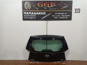 Πίσω Πόρτα (Τζαμόπορτα) Μαύρη Toyota IQ 2009-2016 / Ε