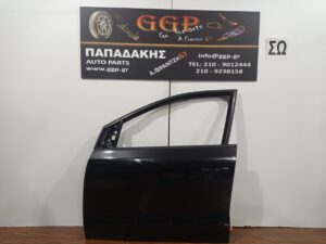 Πόρτα Εμπρός Αριστερή Μαύρη Volkswagen (vw) Polo 2009-2017 / Ε