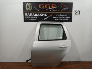 Πόρτα Πίσω Αριστερή Ασημί Dacia Duster 2010-2017 / Ε