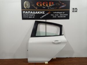 Πόρτα Πίσω Αριστερή Άσπρη Peugeot 208 2012-2019 / Ε