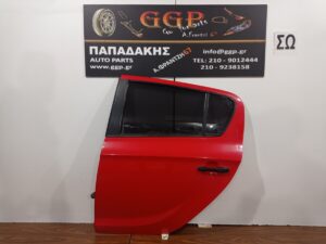 Πόρτα Πίσω Αριστερή Κόκκινη Hyundai i20 2008-2014 / Ε