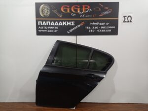 Πόρτα Πίσω Αριστερή Μαύρη Bmw Series 1 (F20) 2011-2019 / Θ