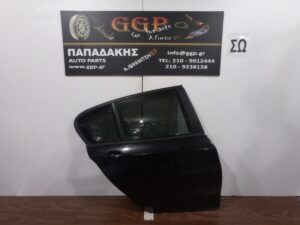 Πόρτα Πίσω Δεξιά Μαύρη BMW Series 1 (F20) 2011-2019 / Θ