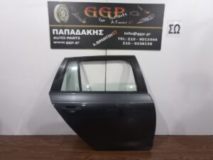 Πόρτα Πίσω Δεξιά με Γρύλο (γρύλλο) Απλό Μπλε Γκρι Skoda Octavia 6 Station Wagon (sw) 2013-2020 / Θ
