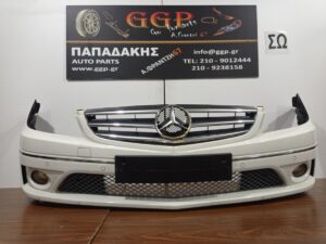 Προφυλακτήρας Εμπρός Προβολείς Αισθητήρες Άσπρος Mercedes CLC Coupe (W203) Sport 2008-2011 / Θ