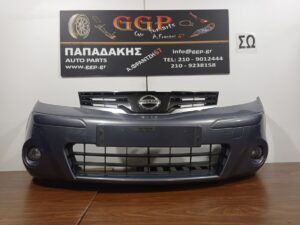 Προφυλακτήρας Εμπρός Προβολείς Γκρι Nissan Note 2009-2013 / Θ