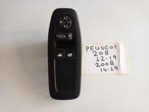 Διακόπτης Εμπρός Αριστερός 2πλος με Διακόπτη Καθρεπτών Peugeot 208 2012-2019 / Peugeot 2008 2014-2019