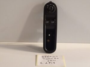 Διακόπτης Εμπρός Αριστερός Ηλεκτρικού Παραθύρου 4πλος με Διακόπτη Καθρέπτών Renault Twingo 2014- / Smart (W453) 2014- / Dacia Sandero / Loggy / Duster / Kangoo / Dokker (Κωδικός: 254110431R)