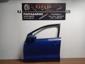 Πόρτα Εμπρός Αριστερή Μπλε Volkswagen (vw) Polo 2009-2017 / Θ