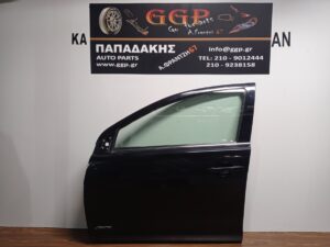 Πόρτα Εμπρός Αριστερή Μαύρη Mitsubishi Lancer 2008-2017 / Ε