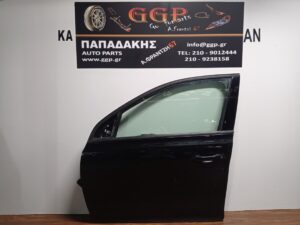Πόρτα Εμπρός Αριστερή Μαύρη Peugeot 308 2013-2021 / Ε