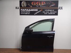 Πόρτα Εμπρός Αριστερή / Θ / Volkswagen (vw) Polo 2009-2017 Μαύρη