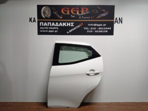 Πόρτα Πίσω Αριστερή Άσπρη Toyota Aygo 2014-2025 / Ε
