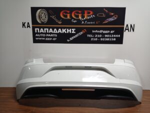 Προφυλακτήρας Πίσω Άσπρος Volkswagen (vw) Polo 2017-2021 / Θ