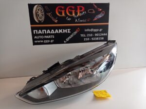 Φανάρι Εμπρός Αριστερό Μαύρο Φόντο Led (Κωδικός: F1EB-13W030-AGB / F1EB13W030AGB / F1EB13W030) Ford Focus 2014-2018
