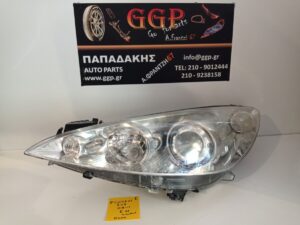 Φανάρι Εμπρός Αριστερό Xenon με Πλακέτα (1) Peugeot 308 2008-2011 / Ε