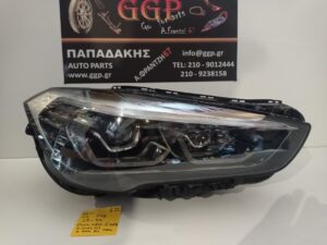 Φανάρι Εμπρός Δεξί Full Led Χωρίς Πλακέτα (1) Χωρίς Ψήκτρες (2) BMW X1 (F48) facelift 2019 2020 2021 2022 (63.11-5A01172-02 / 63115A0117202 / 90178480ZM02) / ΙΠ