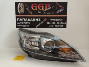 Φανάρι Εμπρός Δεξί Μαύρο Φόντο Έξυπνο Ford Focus 2008-2011 / Π