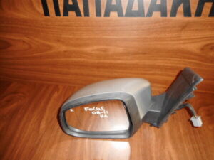 Καθρέπτης Αριστερός Ηλεκτρικός Ηλεκτρική Ανάκληση 9 Καλώδια Ασημί Ford Focus 2008-2011