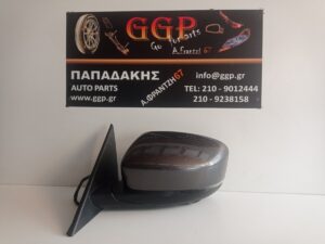 Καθρέπτης Αριστερός Ηλεκτρικός Ηλεκτρική Ανάκληση Φως Ασφαλείας Υδραργυρικό Τζάμι 2 φίσες 17 Καλώδια Γκρι Σκούρο Mazerati Levante 2016- / Ο