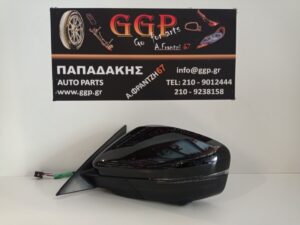 Καθρέπτης Αριστερός Ηλεκτρικός Ηλεκτρική Ανάκληση Κάμερα Φως Ασφαλείας 13 Καλώδια Μαύρος MG EHS / HS (AS23) 2021-2024 / Ο