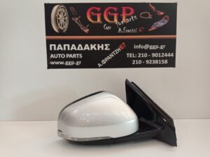 Καθρέπτης Δεξιός Ηλεκτρικός Ηλεκτρική Ανάκληση Φως Ασφαλείας 8 Καλώδια Ασημί Volvo V40 Cross Country 2016-2026