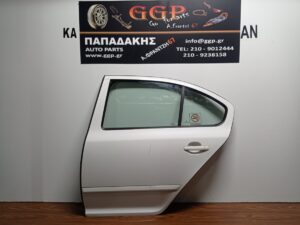 Πόρτα Πίσω Αριστερή Άσπρη Skoda Octavia 5 2004-2013 / Θ