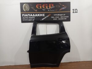 Πόρτα Πίσω Αριστερή Μαύρη (Χωρίς Τζάμι) Jeep Compass 2016-2025 / Γ