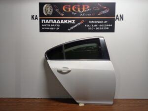 Πόρτα Πίσω Δεξιά Άσπρη Opel Insignia 2008-2017 5πορτο (5θυρο) – Sedan (sdn) 4πορτο (4θυρο) / Θ