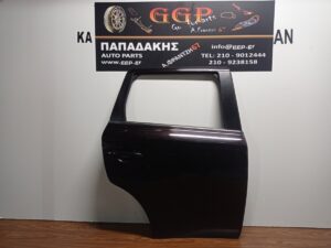 Πόρτα Πίσω Δεξιά Μελιτζανί Mitsubishi Outlander 2016-2021 (Χωρίς Γρύλλο / Χωρίς Τζάμι) / Θ