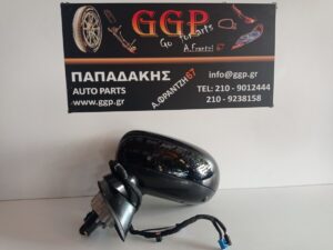 Καθρέπτης Αριστερός Ηλεκτρικός Ηλεκτρική Ανάκληση Φλας Blis Κάμερα Υδραργυρικό Τζάμι 2 Φίσες 18 Καλώδια Μαύρος Mini Countryman 2024- / Κ