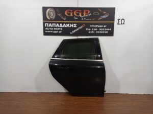 Πόρτα Πίσω Δεξιά Μαύρη Ford Focus 2011-2018 Station Wagon (sw) ΤΖΑΜΙ ΦΙΜΕ Δεξιά / Ο3Γ