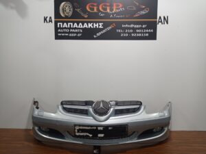 Προφυλακτήρας Εμπρός Προβολείς Ασημί Mercedes SLK (R171) 2003-2008 / Θ