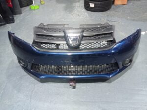 Προφυλακτήρας Εμπρός Προβολείς Μπλε Dacia Sandero 2012-2017 / Θ