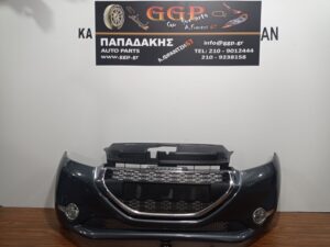 Προφυλακτήρας Εμπρός Προβολείς Μολυβί Peugeot 208 2012-2016  / Θ